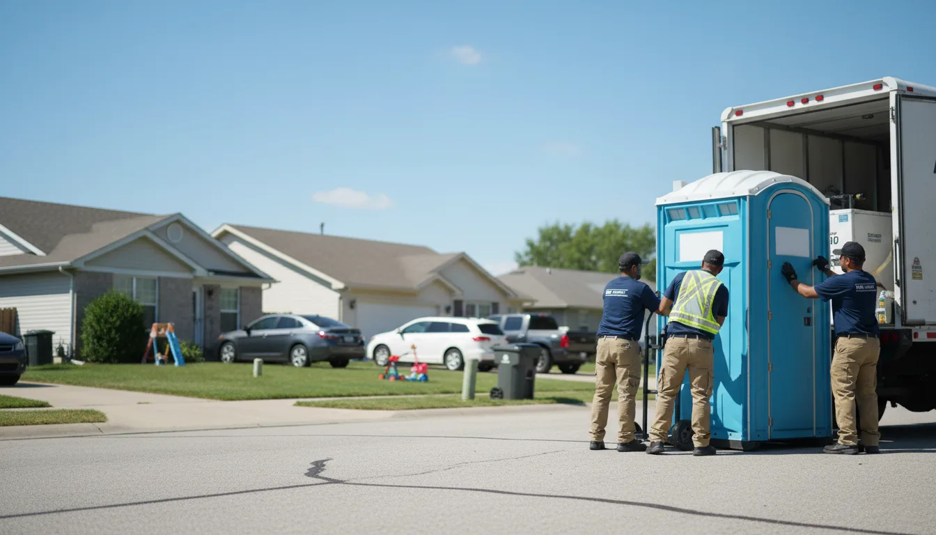 Standard Porta Potty Rentals in Glenwood, IL near me